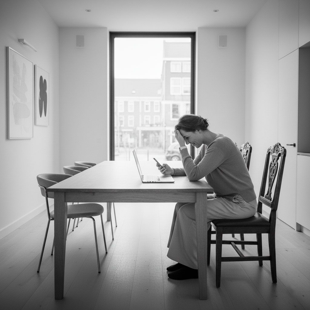 Moeder schakelt de AI Buddy in bij een moment van machteloosheid